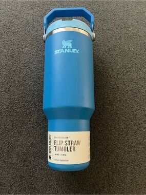 Stanley blue Flip Straw Tumbler 40oz